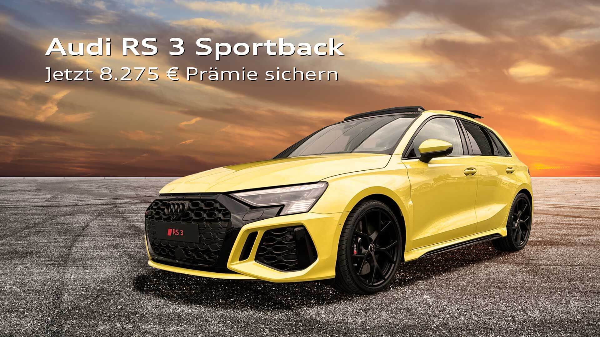 Sofort verfügbar: Audi RS 3 Sportback
